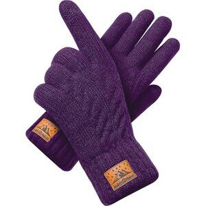 Winter Gloves for Men Women Touchscreen Wool Knit Thermal Warm Cold Weather Driv